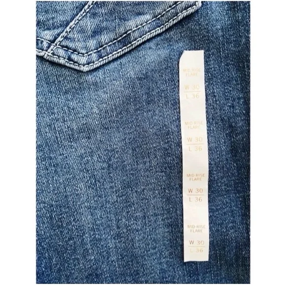 BOOT BARN Shyanne Hi Rise Ripped Flare Jeans - Picture 8 of 10